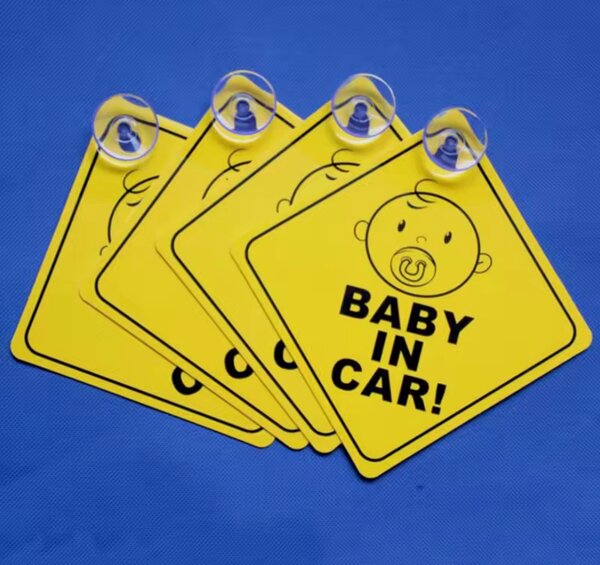 Panneau Bébé à Bord Voiture