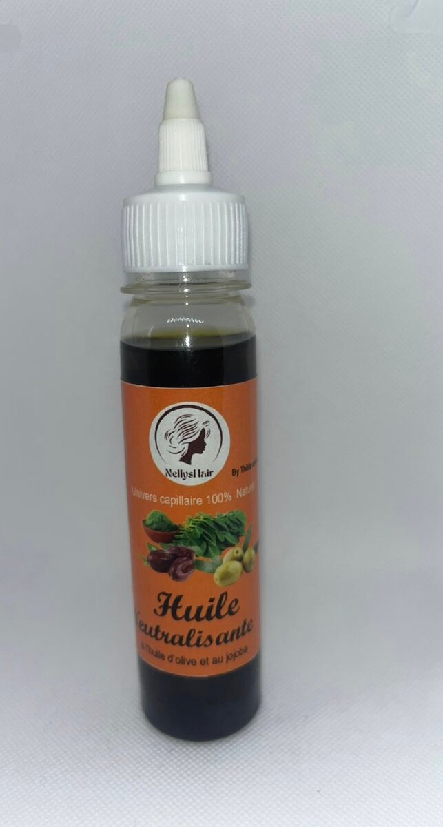 Huile capillaire neutralisante