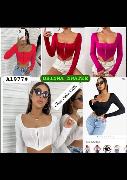 Top manches longues femme