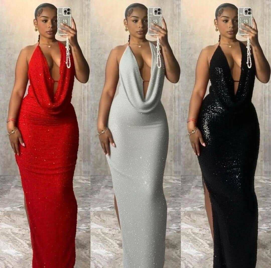 Robe de soirée glamour