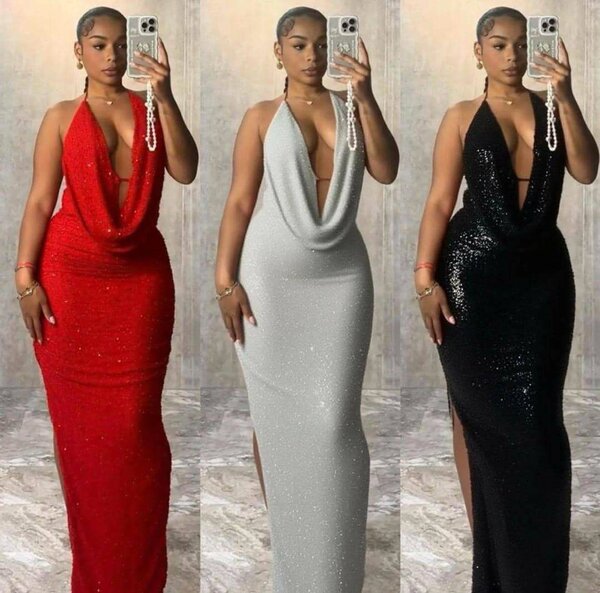 Robe de soirée glamour