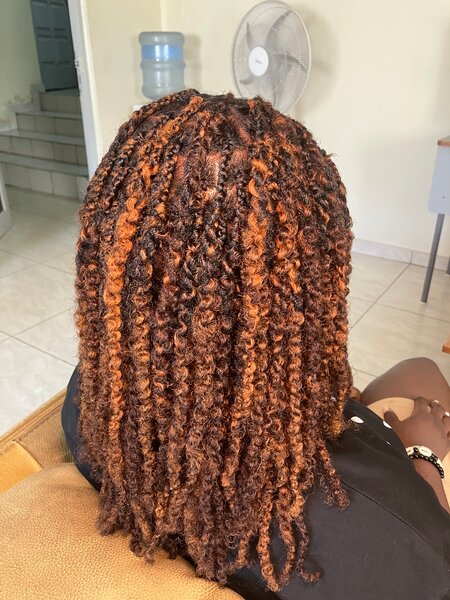 Mèche micro-twist semi naturel