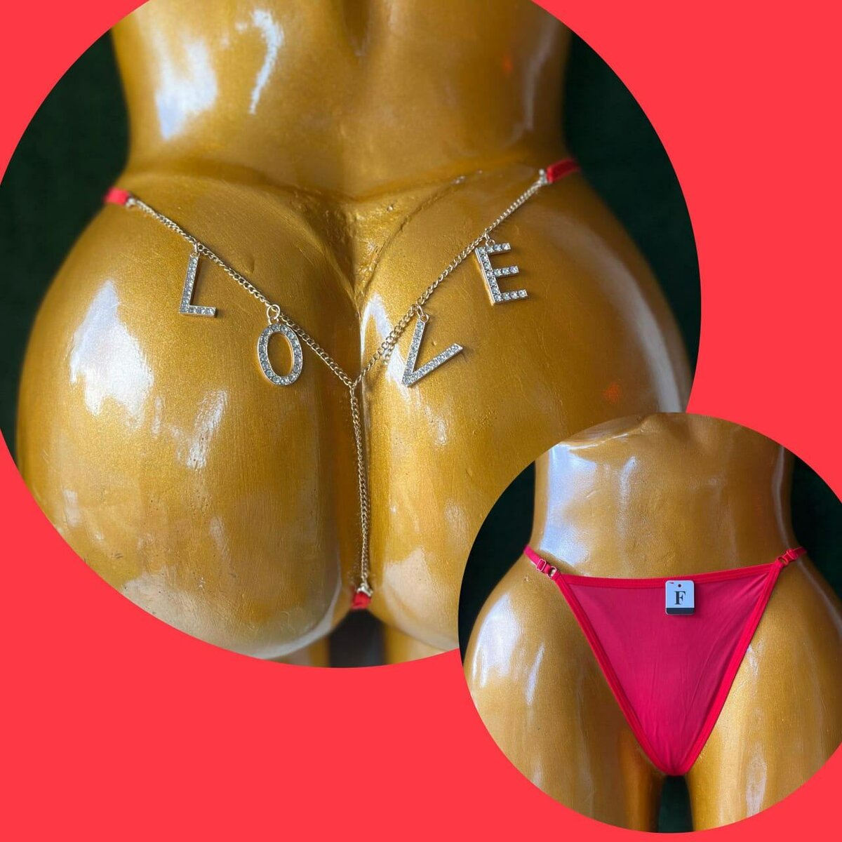 Culotte string "LOVE" sexy