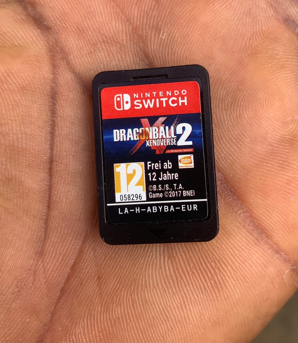 Carte Jeu Switch Dragon Ball