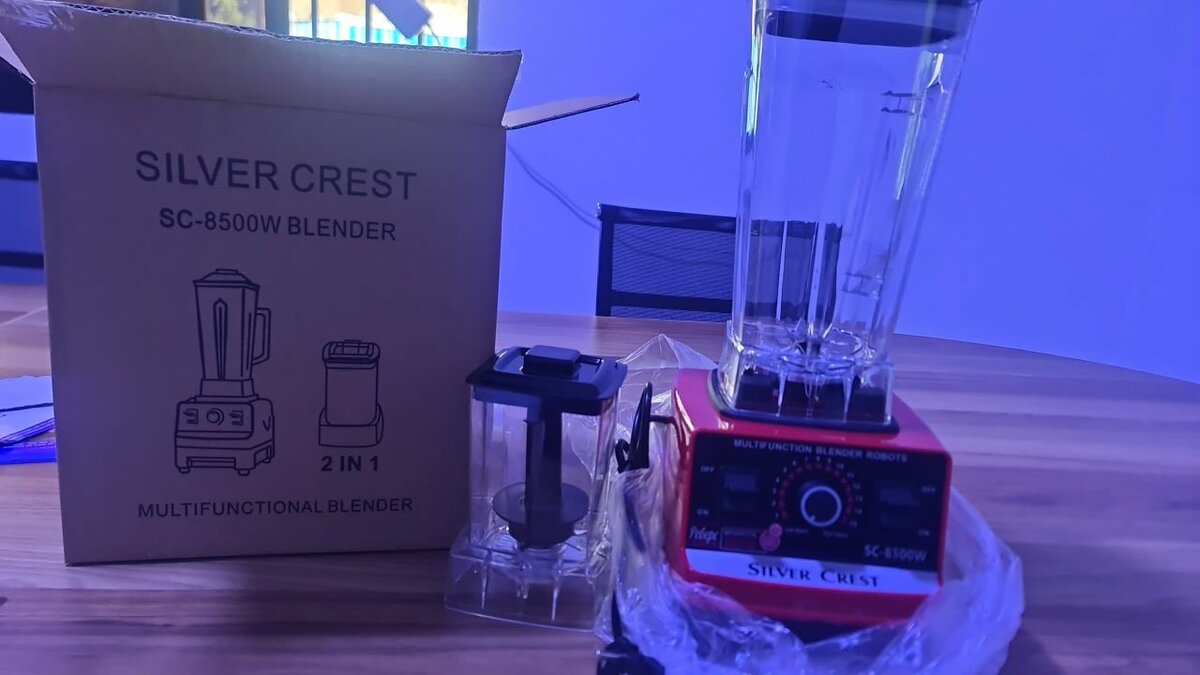 Blender 2 en 1 Silver Crest