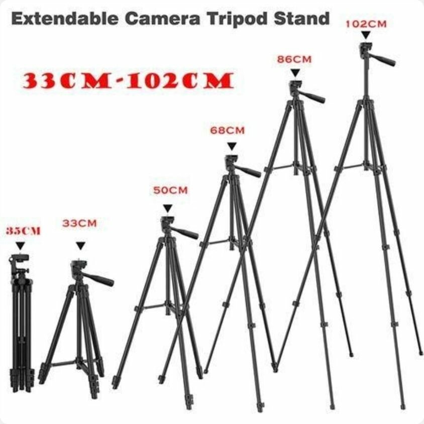 Trépied Extensible Caméra 102CM