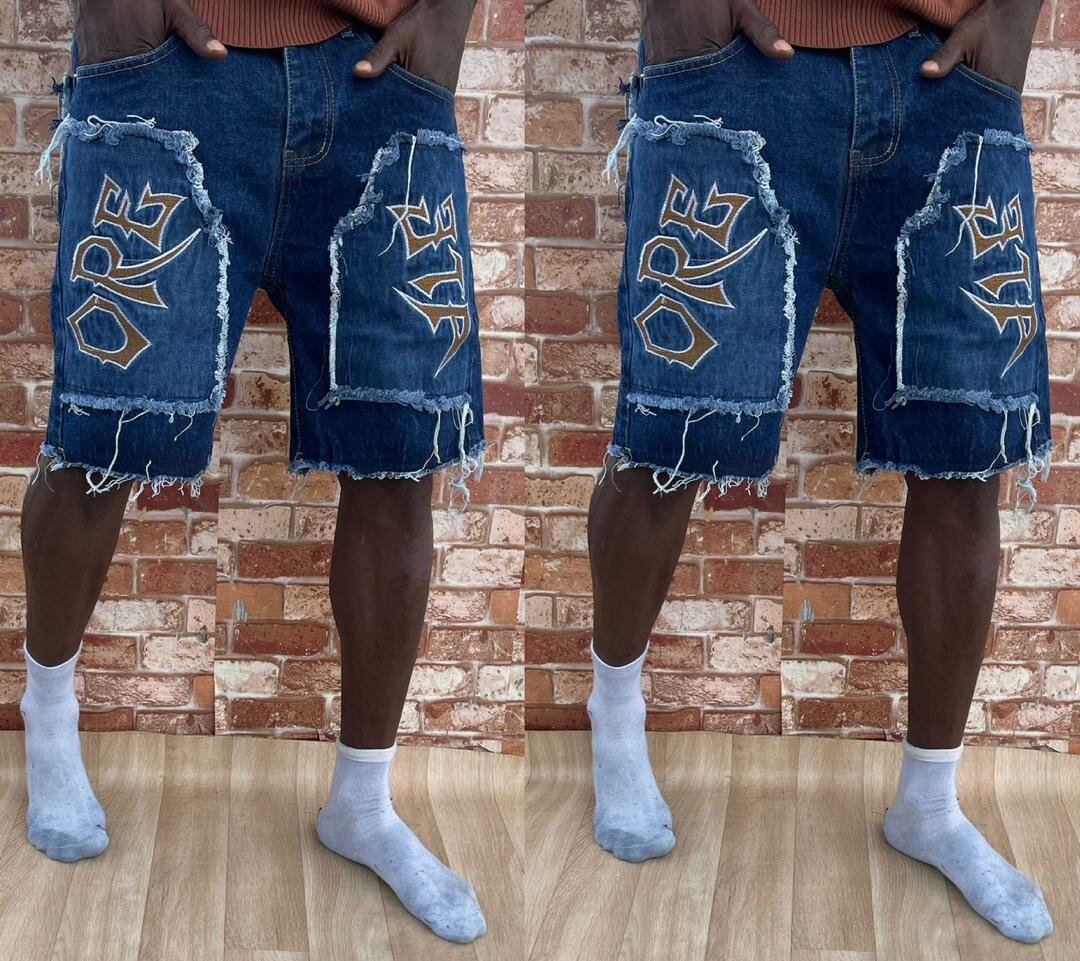 Shorts en jean décontractés homme