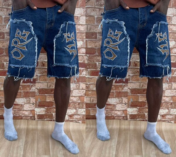 Shorts en jean décontractés homme