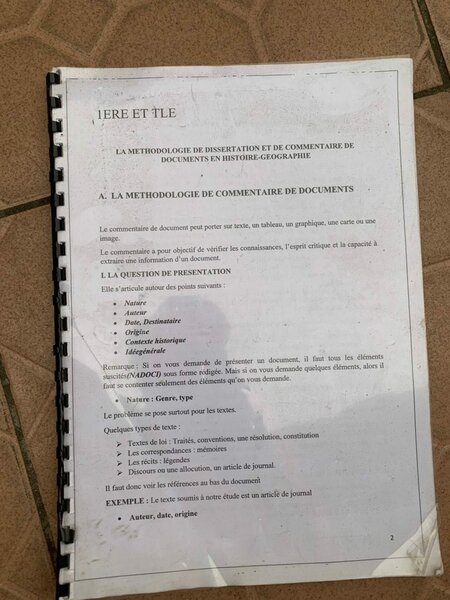 Document Français