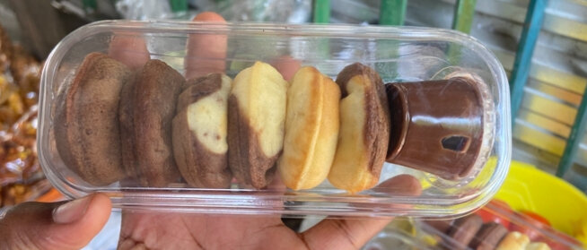 Mini Gaufres avec Chocolat