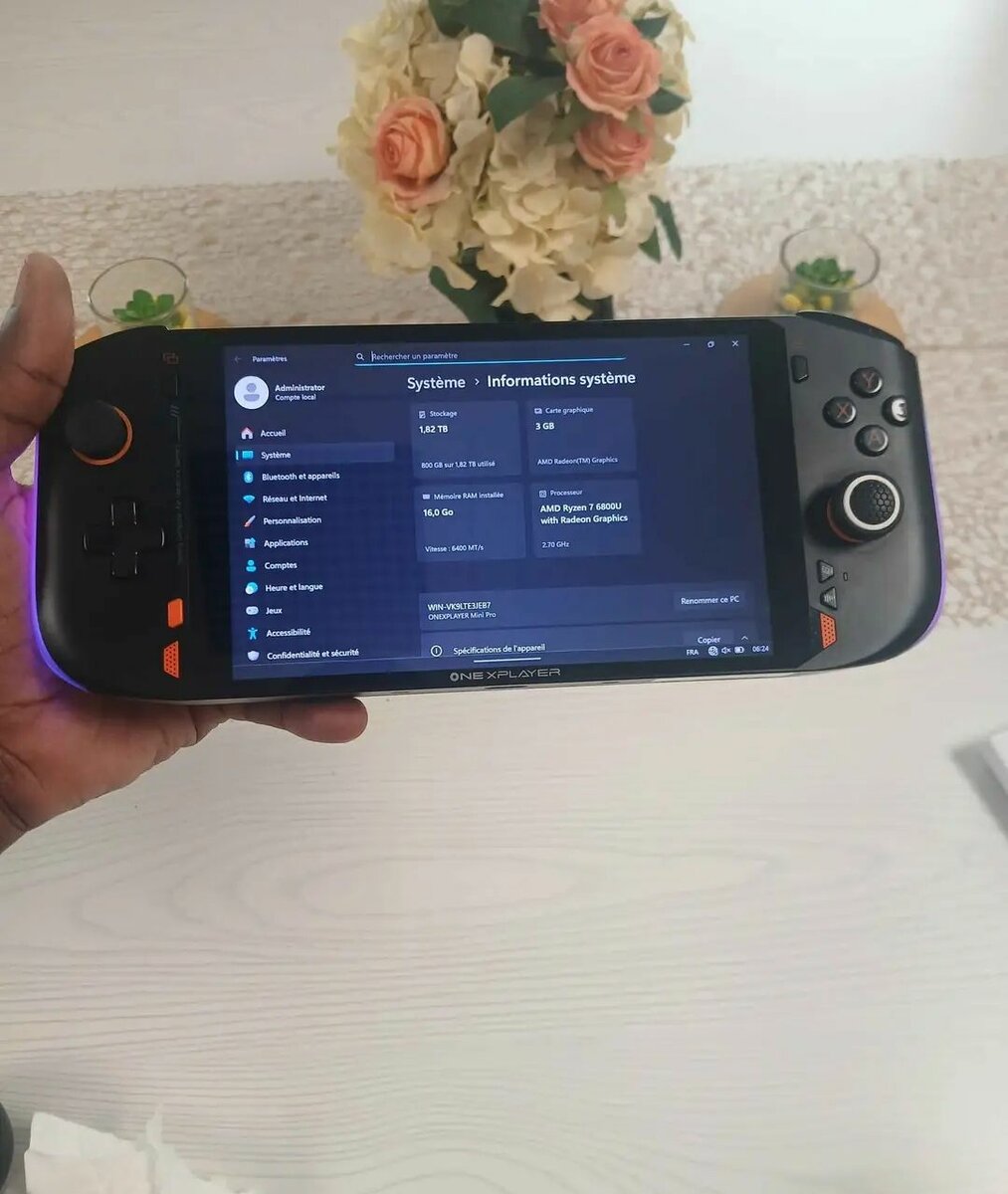 Console de jeu Asus ROG Ally