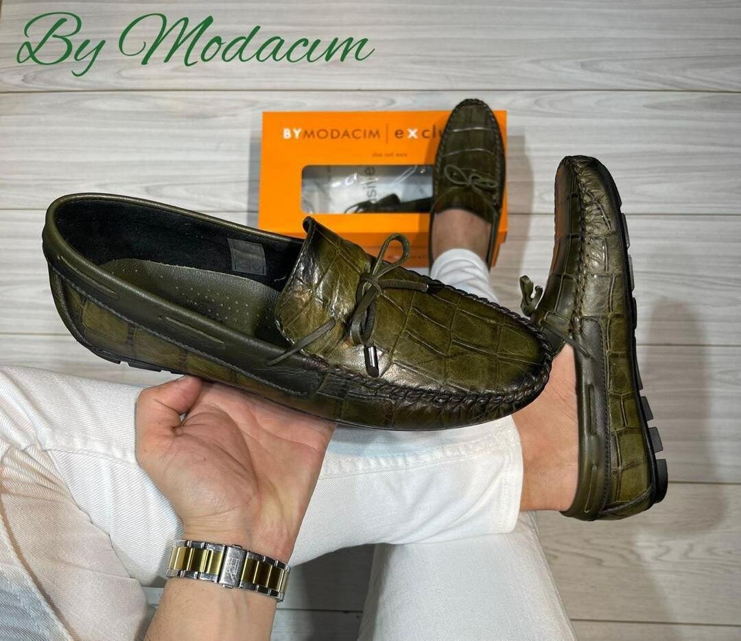 Mocassins en cuir homme élégants