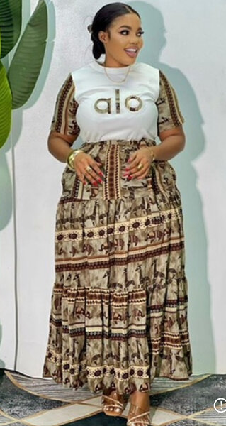 Robe maxi bohème élégante