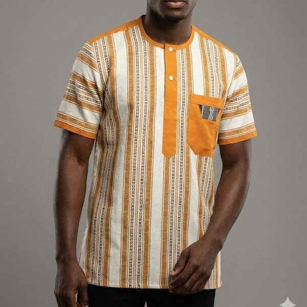 Chemise africaine moderne