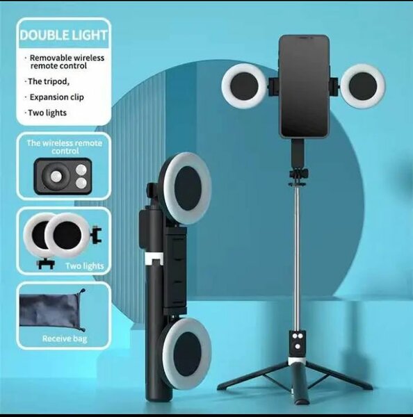 Trépied Selfie LED Multifonction