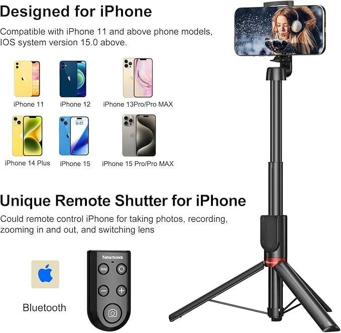 Trépied Bluetooth pour iPhone