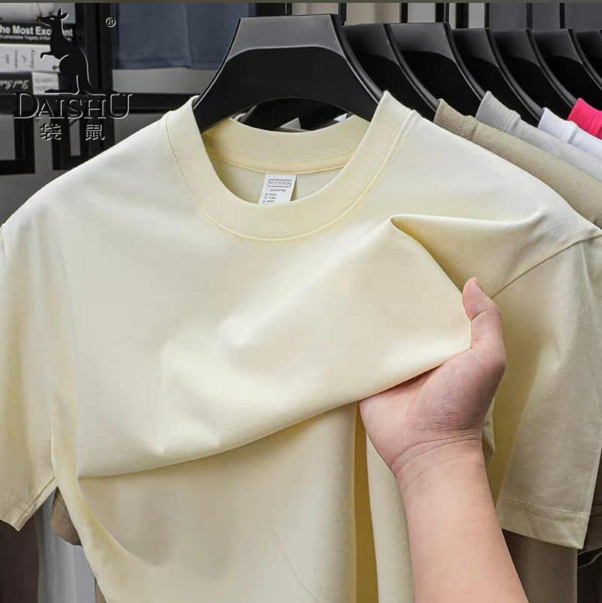 T-shirts basiques en coton