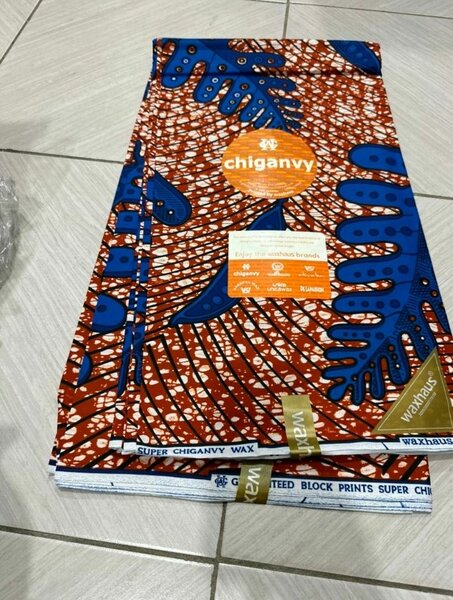 Tissu Wax Africain Chiganvy