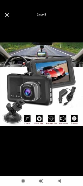 Dashcam Double Lentille HD