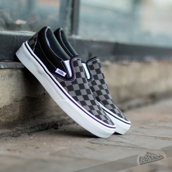 Vans Slip-On Checkerboard noir