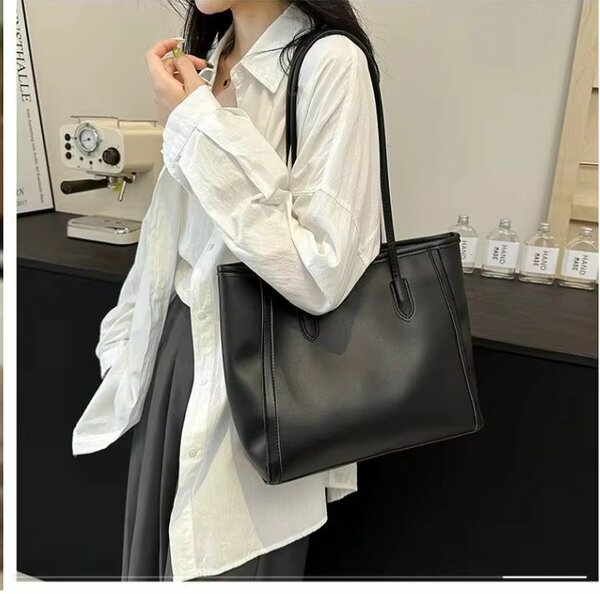 Sac fourre-tout en cuir pour femme