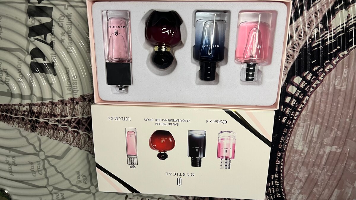 Coffret d'échantillons de parfums