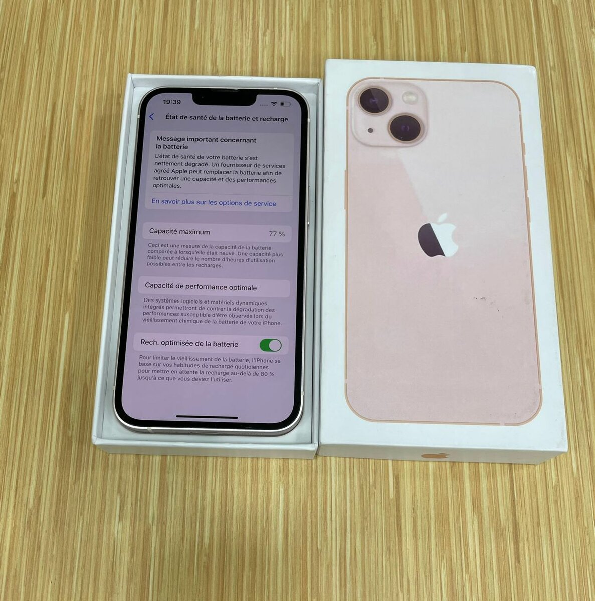 iphone 13 simple 128Go juste d