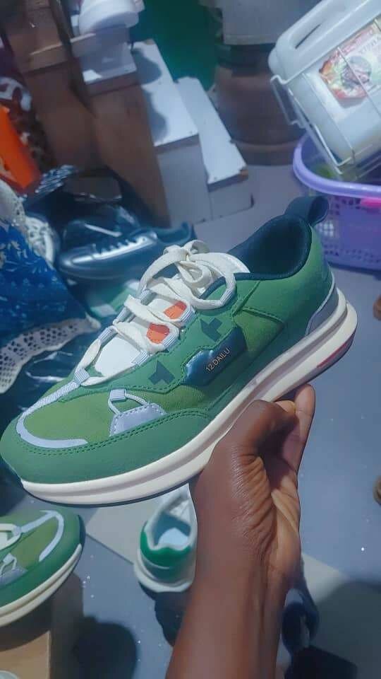 Sneakers vert tendance