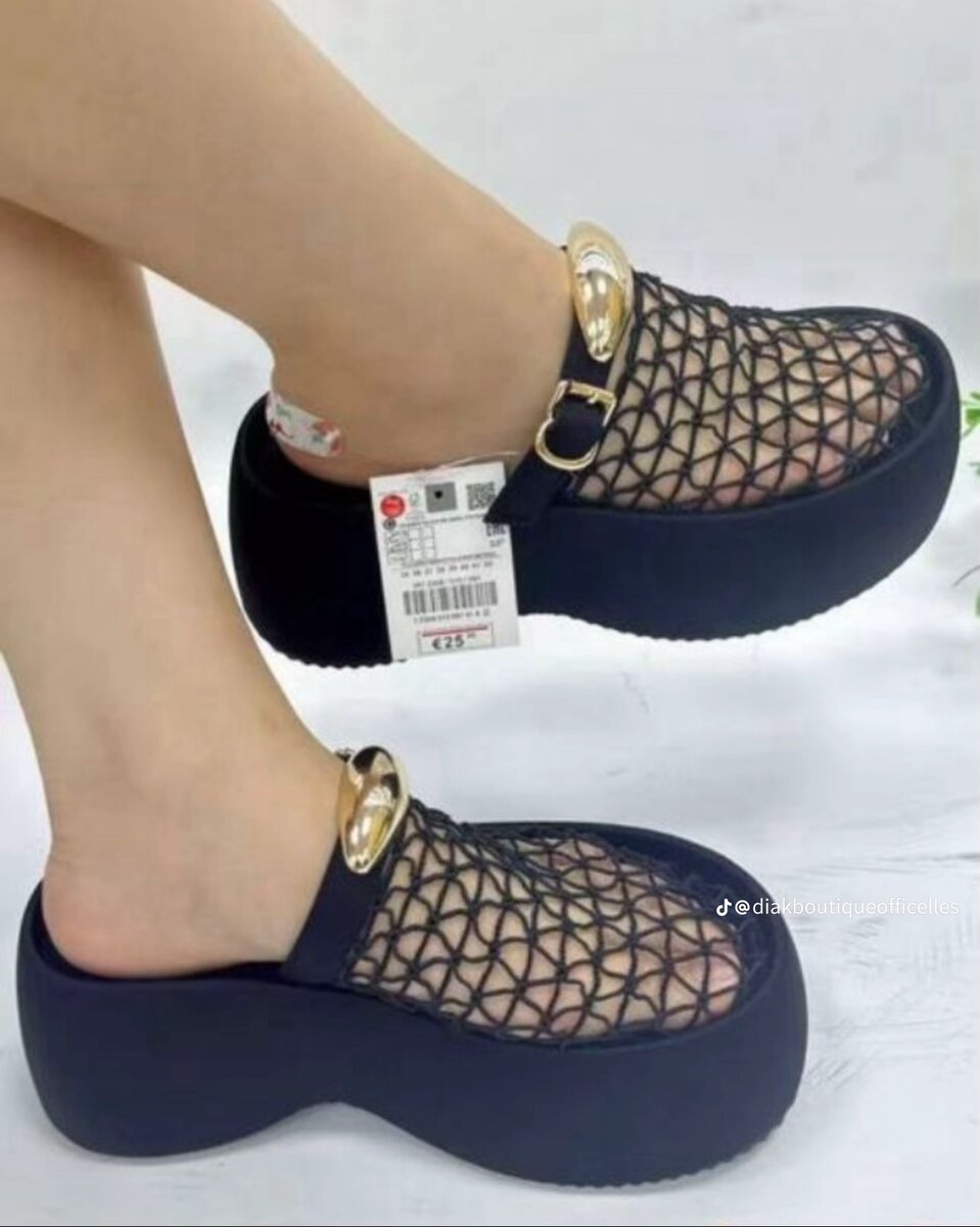 Sabots à plateforme élégants