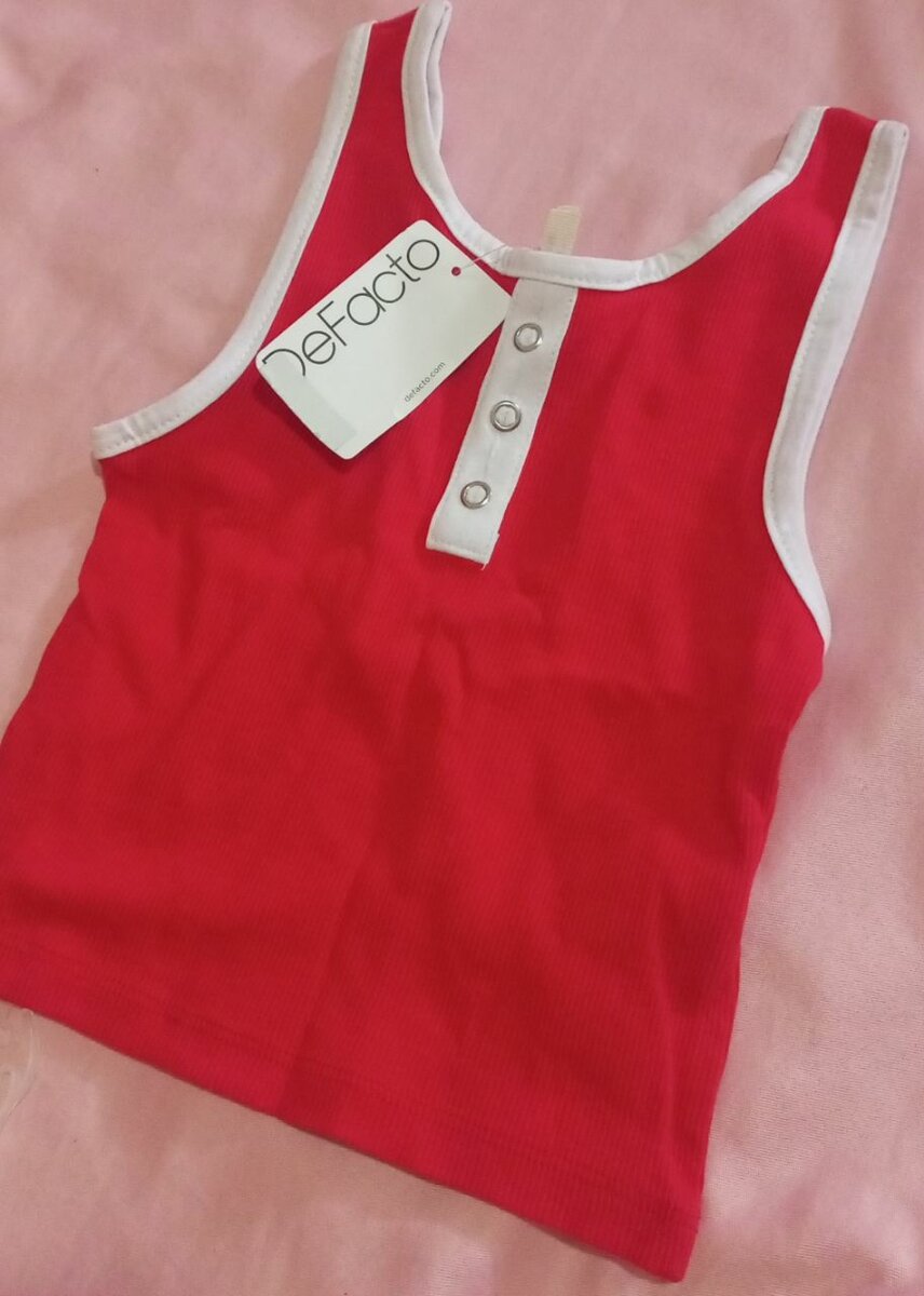Red Kids Tank Top