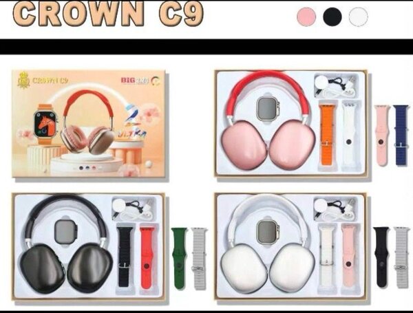 Ensemble Montre Intelligente et Casque