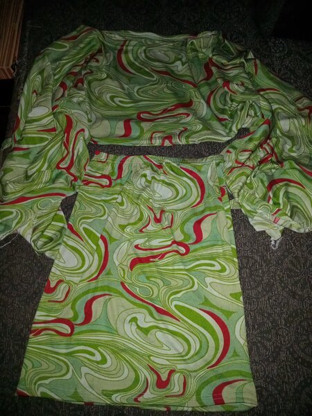 Ensemble robe chic "Émeraude"