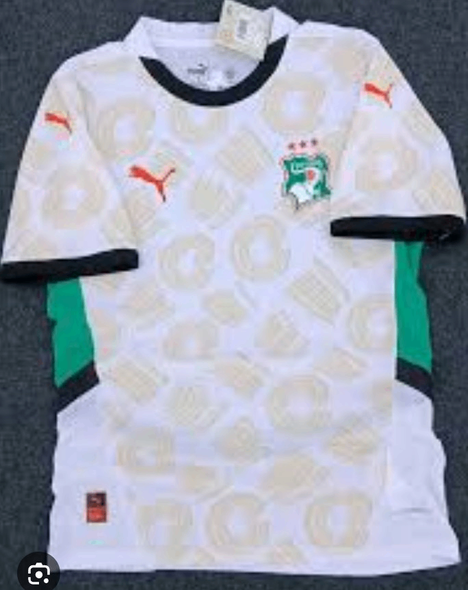 Maillot de Foot Orange et Blanc