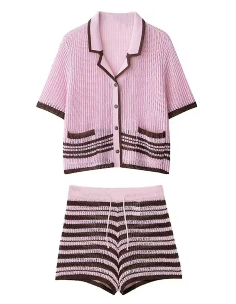 Chic Knit Loungewear Set