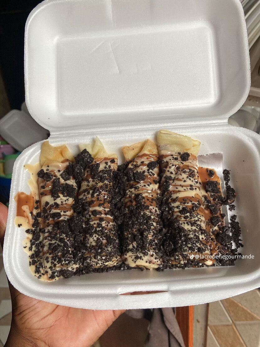 Crêpes oreo