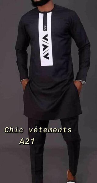Tenue africaine homme élégante