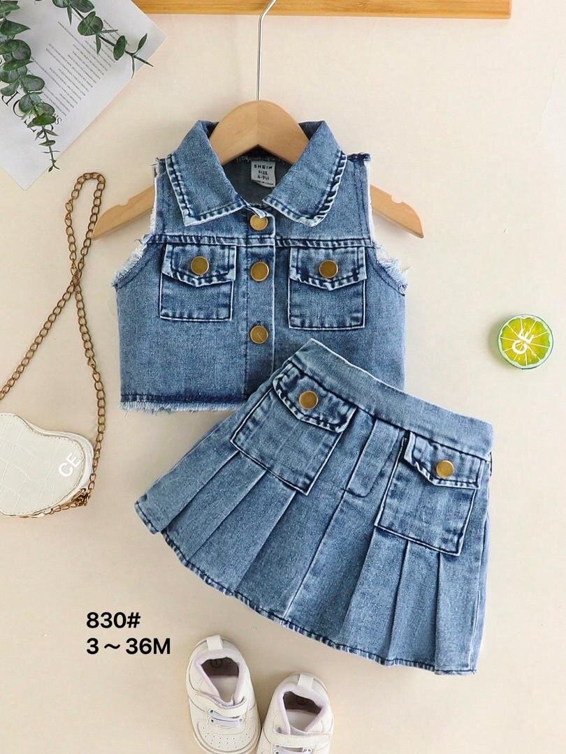 Ensemble en jean fille