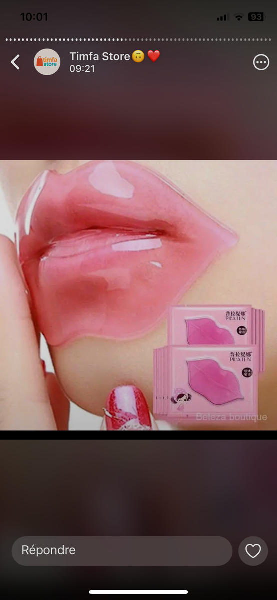 Masques pour lèvres et yeux