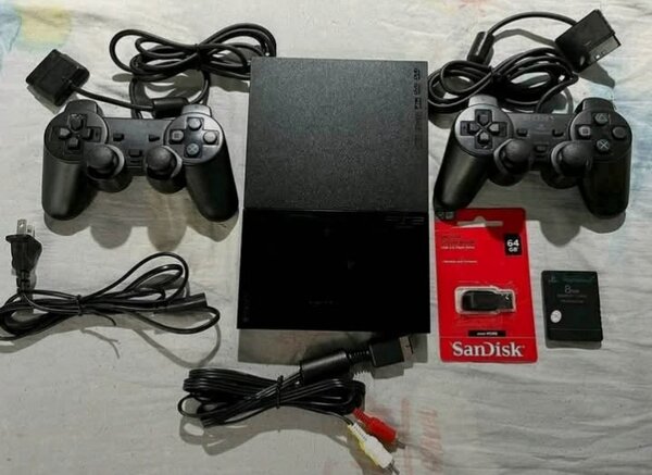 Console de jeu PS2 complète