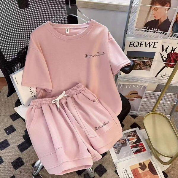 Ensemble décontracté en coton