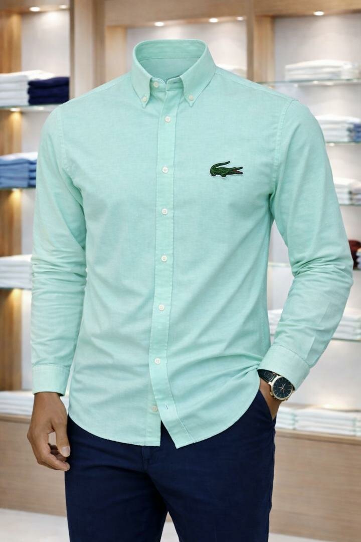 Chemise Homme En Coton Élégante