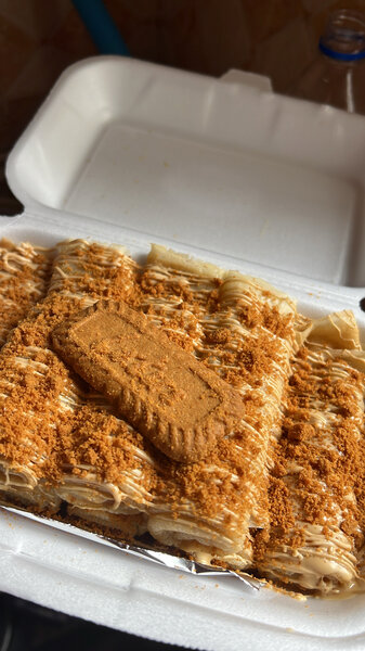 Crêpes à El mojerne et biscof