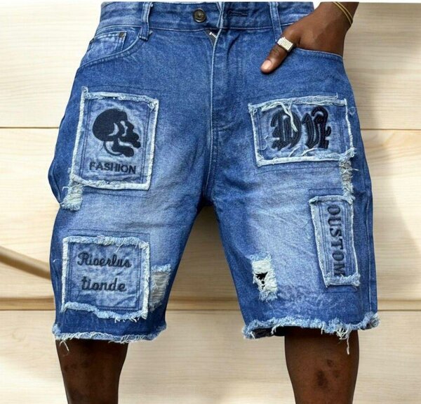 Shorts en denim tendance homme
