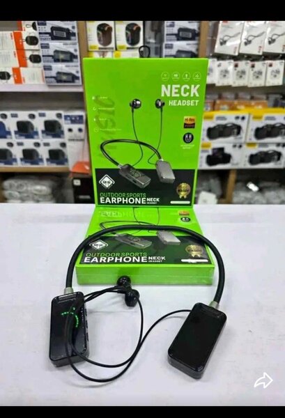 Écouteurs Bluetooth Sport Neck