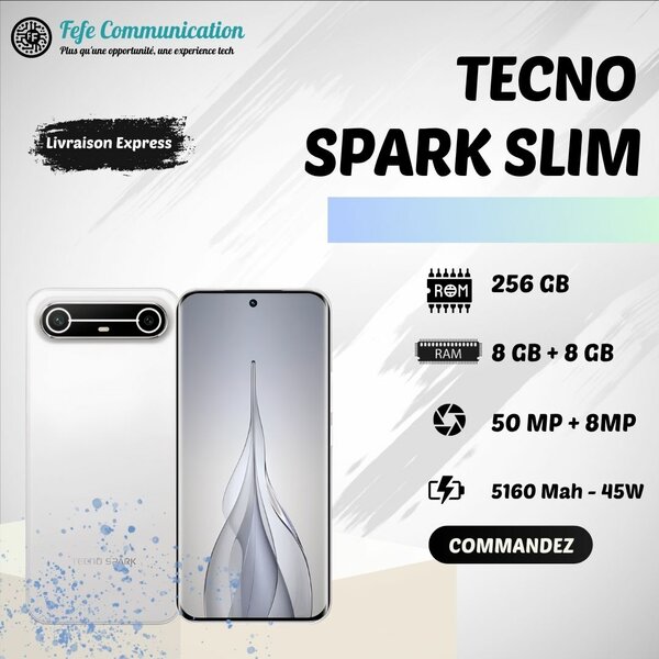 Tecno Spark Slim - 256GB