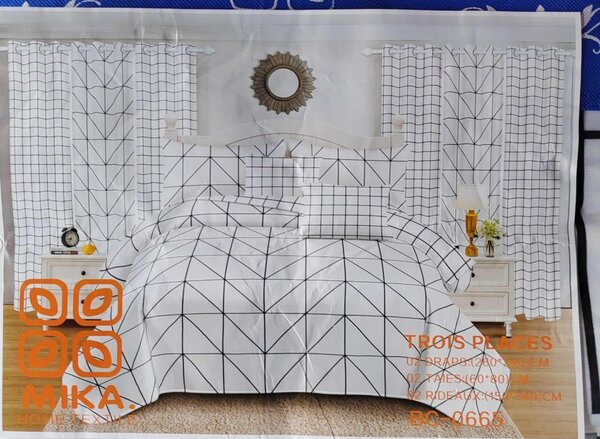 Ensemble de Literie Géométrique