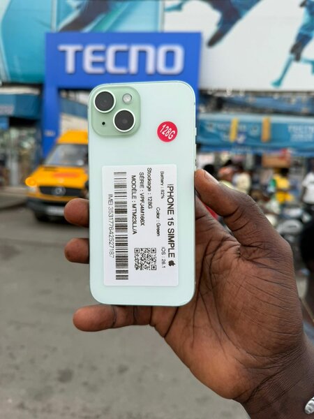 iPhone 15 Simple 128Go Vert