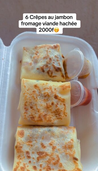 Crêpes salées