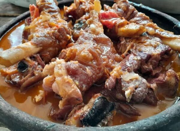 Soupe de tête de mouton/attiek