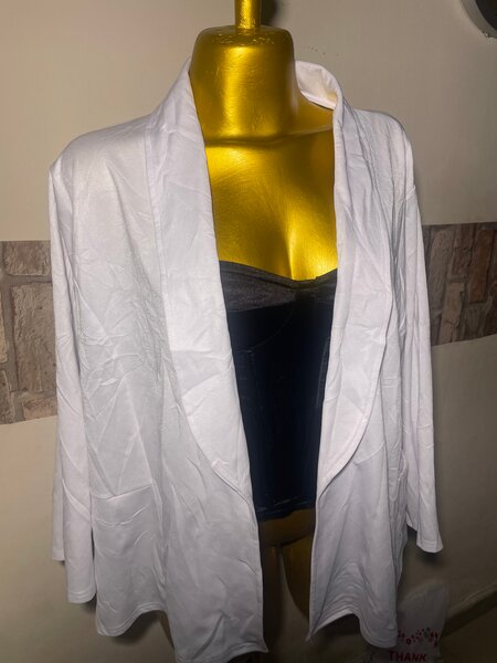 Cardigan blanc léger